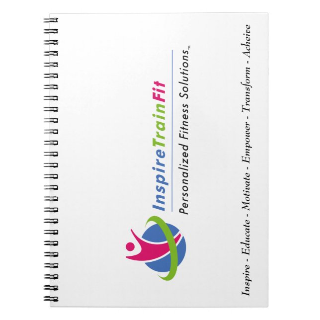 Inspire Train Fit Notebook (Front)