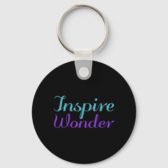 Inspire Wonder Prevention Design Key Ring (Front)