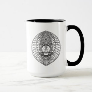 Inspired Baboon Face Mug