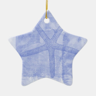 Inspired Beach Theme Starfish Ceramic Tree Decoration