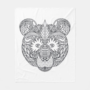 Inspired Bear Fleece Blanket