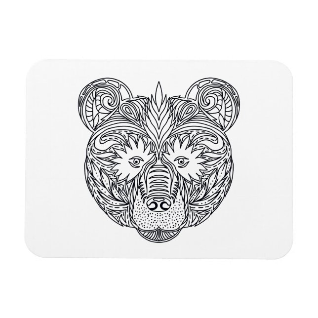 Inspired Bear Magnet (Horizontal)