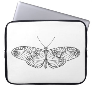 Inspired Butterfly Art Laptop Sleeve