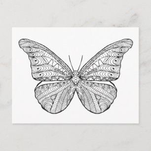 Inspired Butterfly Postcard