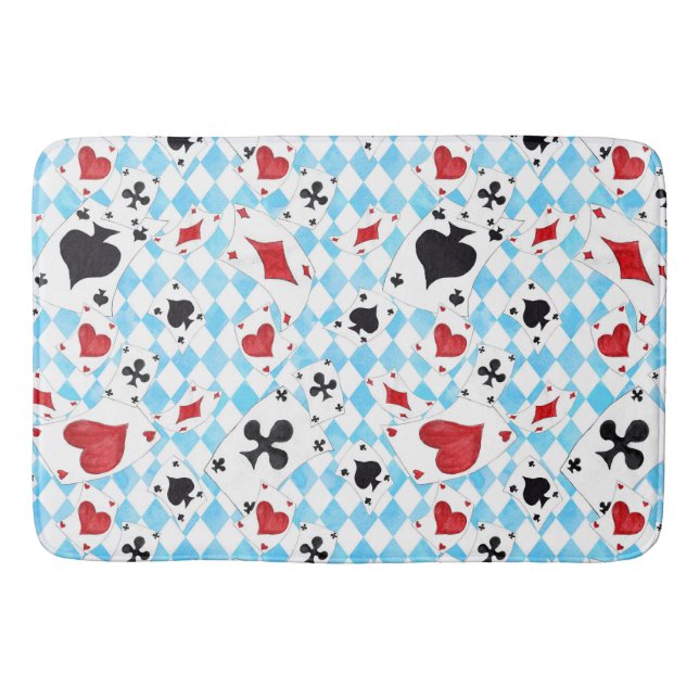 Inspired By Alice In Wonderland Bath Mat (Front)