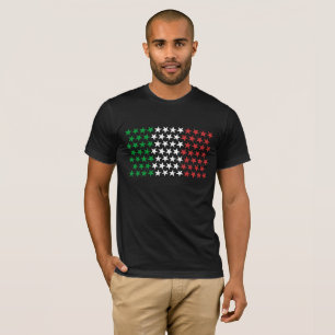 Inspired by Italian Flag. Stars Edition T-Shirt