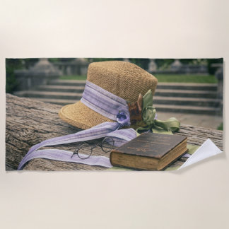 inspired by Mary Bennet- Regency themed  Beach Towel