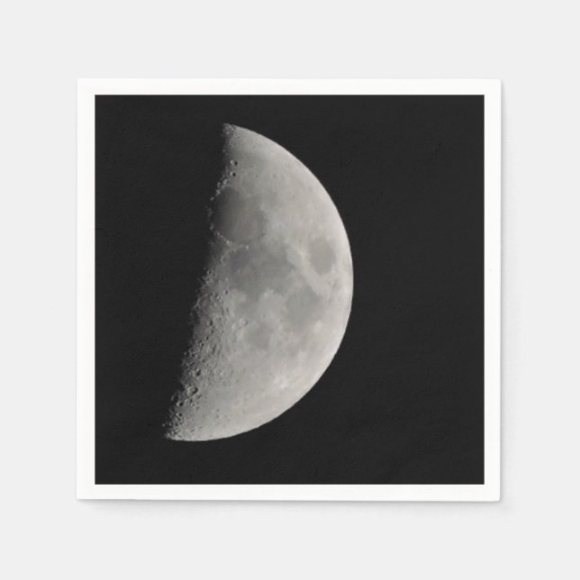 Inspired by the Moon Napkin (Front)