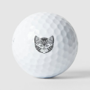 Inspired Cat Golf Balls