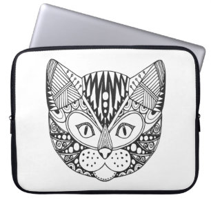 Inspired Cat Laptop Sleeve