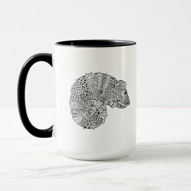 Inspired Chameleon 2 Mug (Left)