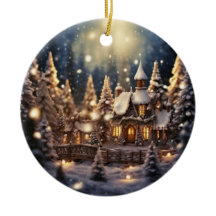 Inspired Christmas Themed Fairy-Tale Castle