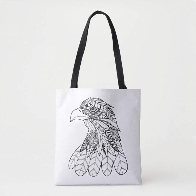 Inspired Eagle 3 Tote Bag (Front)