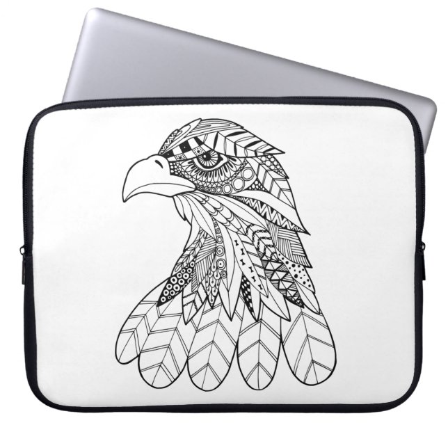 Inspired Eagle Laptop Sleeve (Front)