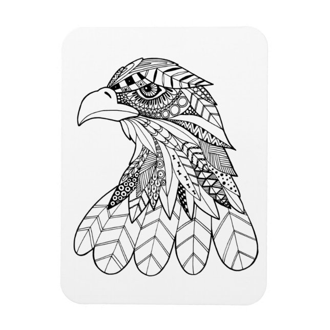 Inspired Eagle Magnet (Vertical)