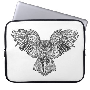 Inspired Eagle Owl Laptop Sleeve