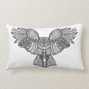 Inspired Eagle Owl Lumbar Cushion