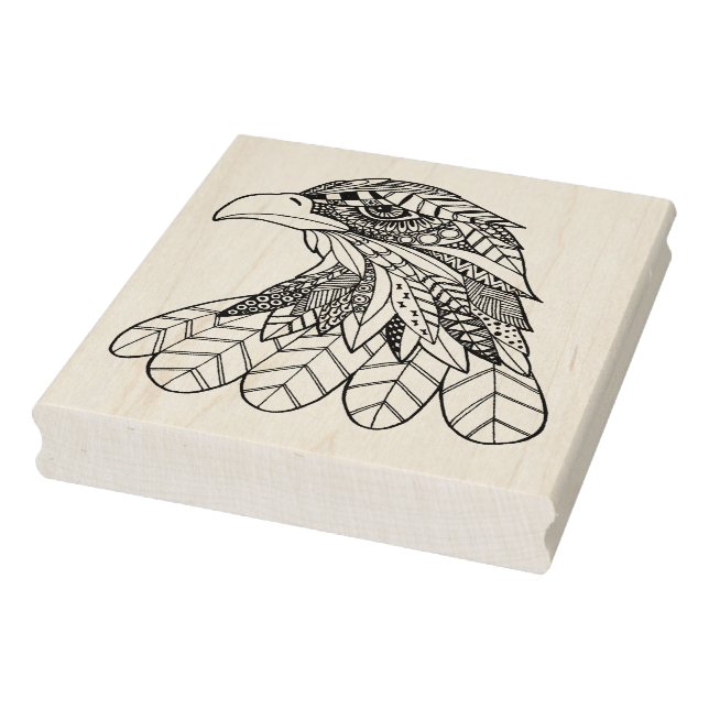 Inspired Eagle Rubber Stamp (Stamp)