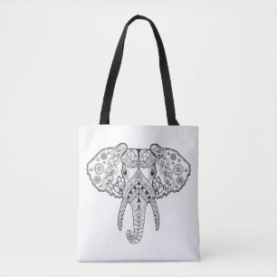 Inspired Elephant 4 Tote Bag