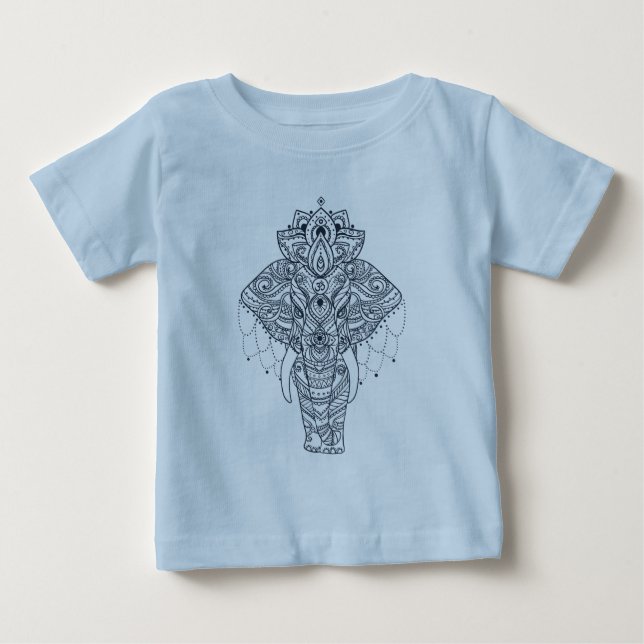 Inspired Elephant Baby T-Shirt (Front)