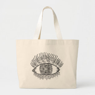 Inspired Eye Large Tote Bag