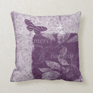 Inspired French Lilac Cushion