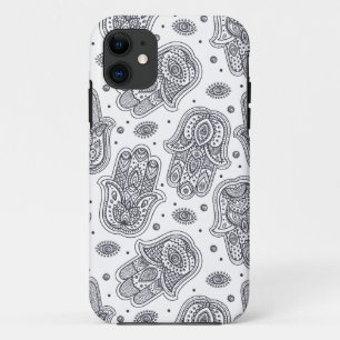 Inspired Hand Drawn Hamsa iPhone 11 Case