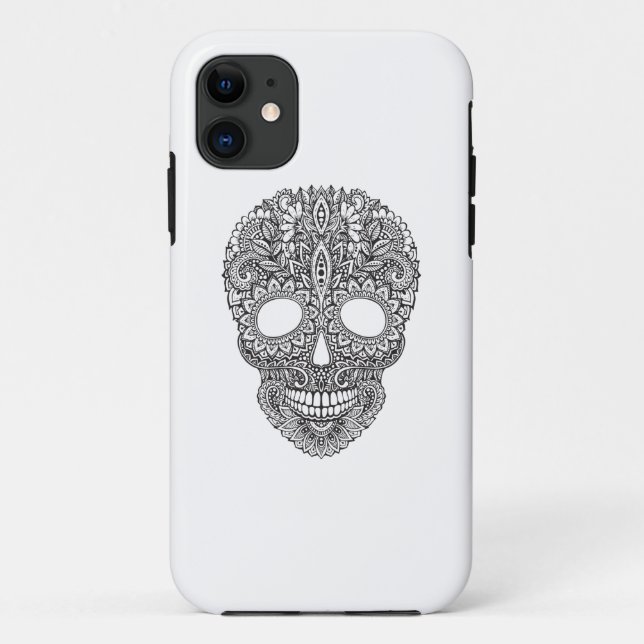 Inspired Human Skull Case-Mate iPhone Case (Back)