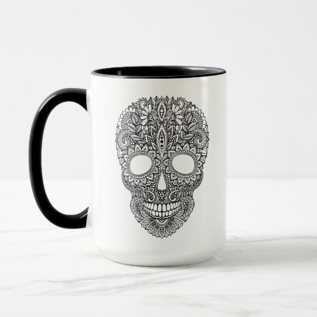 Inspired Human Skull Mug (Left)