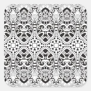 Inspired Illustration Square Sticker