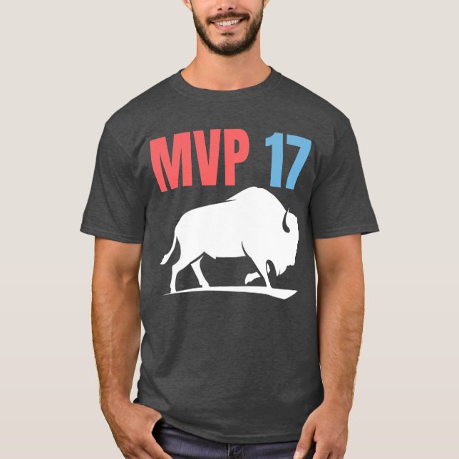 Inspired Josh Allen MVP TShirt for Bills Fan (Front)