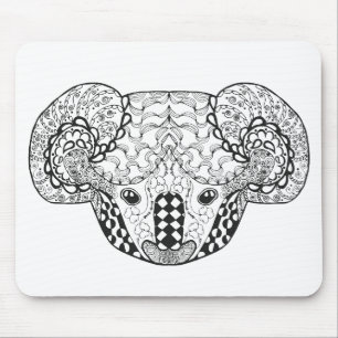 Inspired Koala Bear Mouse Pad