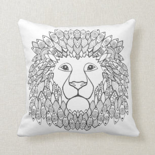 Inspired Lion Head 3 Cushion