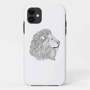 Inspired Lion Head 5 iPhone 11 Case