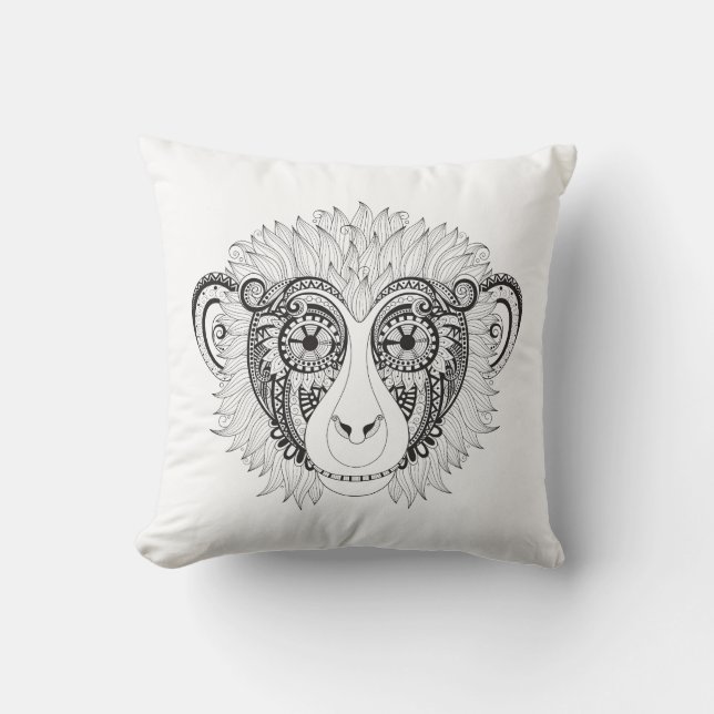Inspired Monkey Cushion (Front)