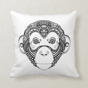 Inspired Monkey Design Cushion