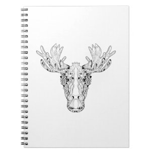 Inspired Of An Elk Notebook
