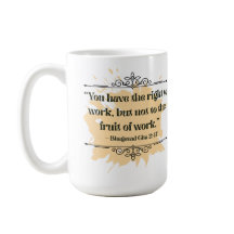 Inspired Orange Minimalist Bhagavad Gita Quote