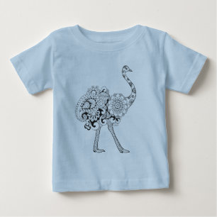 Inspired Ostrich Baby T-Shirt