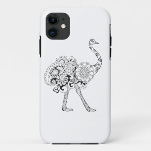 Inspired Ostrich iPhone 11 Case