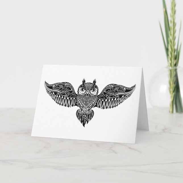 Inspired Owl Card (Front)