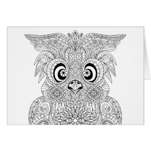 Inspired Owl Portrait