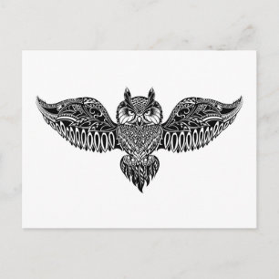 Inspired Owl Postcard