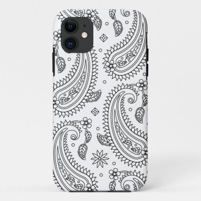 Inspired Paisley Design Case-Mate iPhone Case (Back)