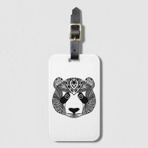 Inspired Panda Luggage Tag