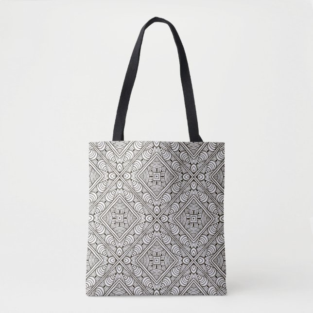 Inspired Pattern 2 Tote Bag (Front)