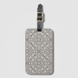 Inspired Pattern Luggage Tag