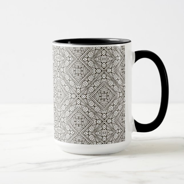 Inspired Pattern Mug (Right)