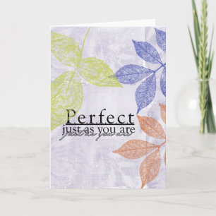 Inspired Perfect Leaves Card