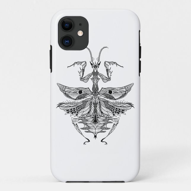 Inspired Praying Mantis Case-Mate iPhone Case (Back)